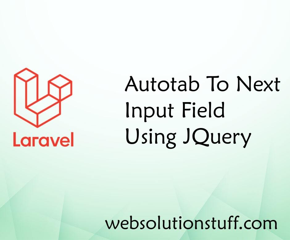 Autotab To Next Input Field JQuery