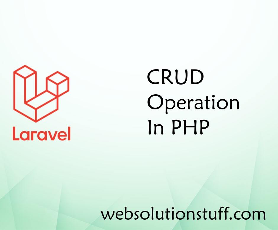 CRUD Operation In PHP