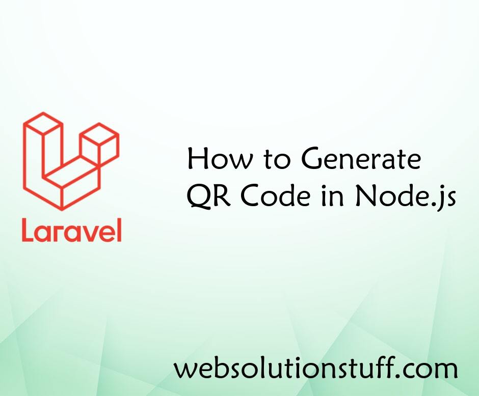 How to Generate QR Code in Node.js